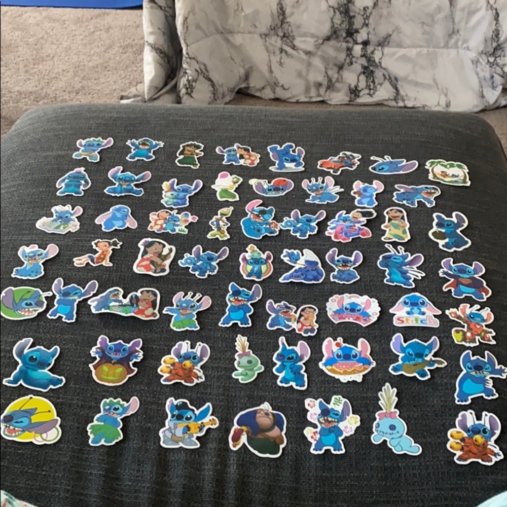 58 piece stitch stickers